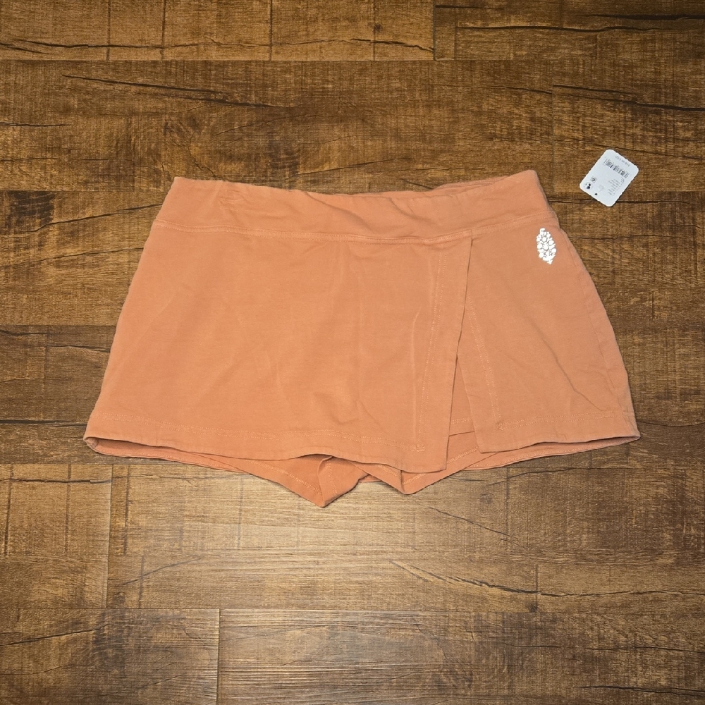 FP Movement Hot Shot Petal Orange Mini Skort Sporty Athleisure Staple - Picture 4 of 7
